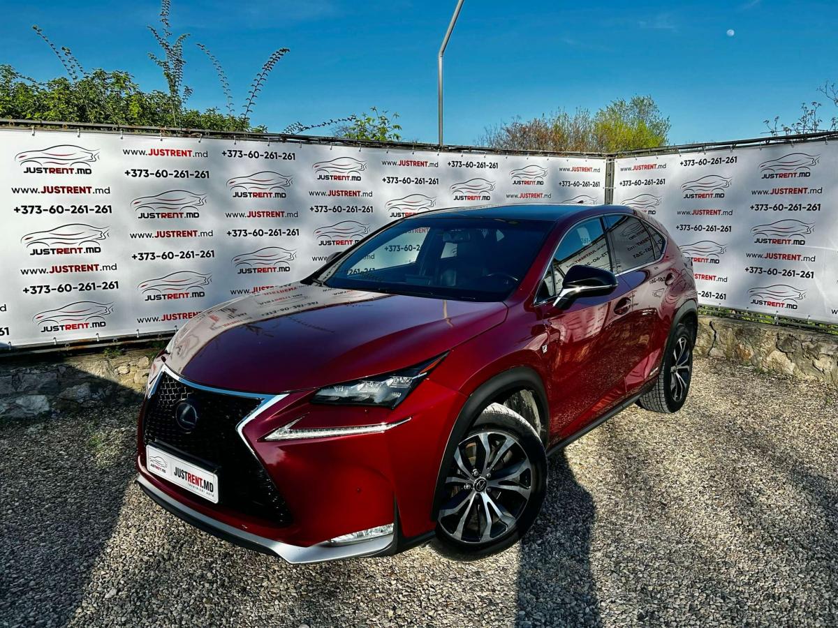 Lexus NX300h F-Sport Red