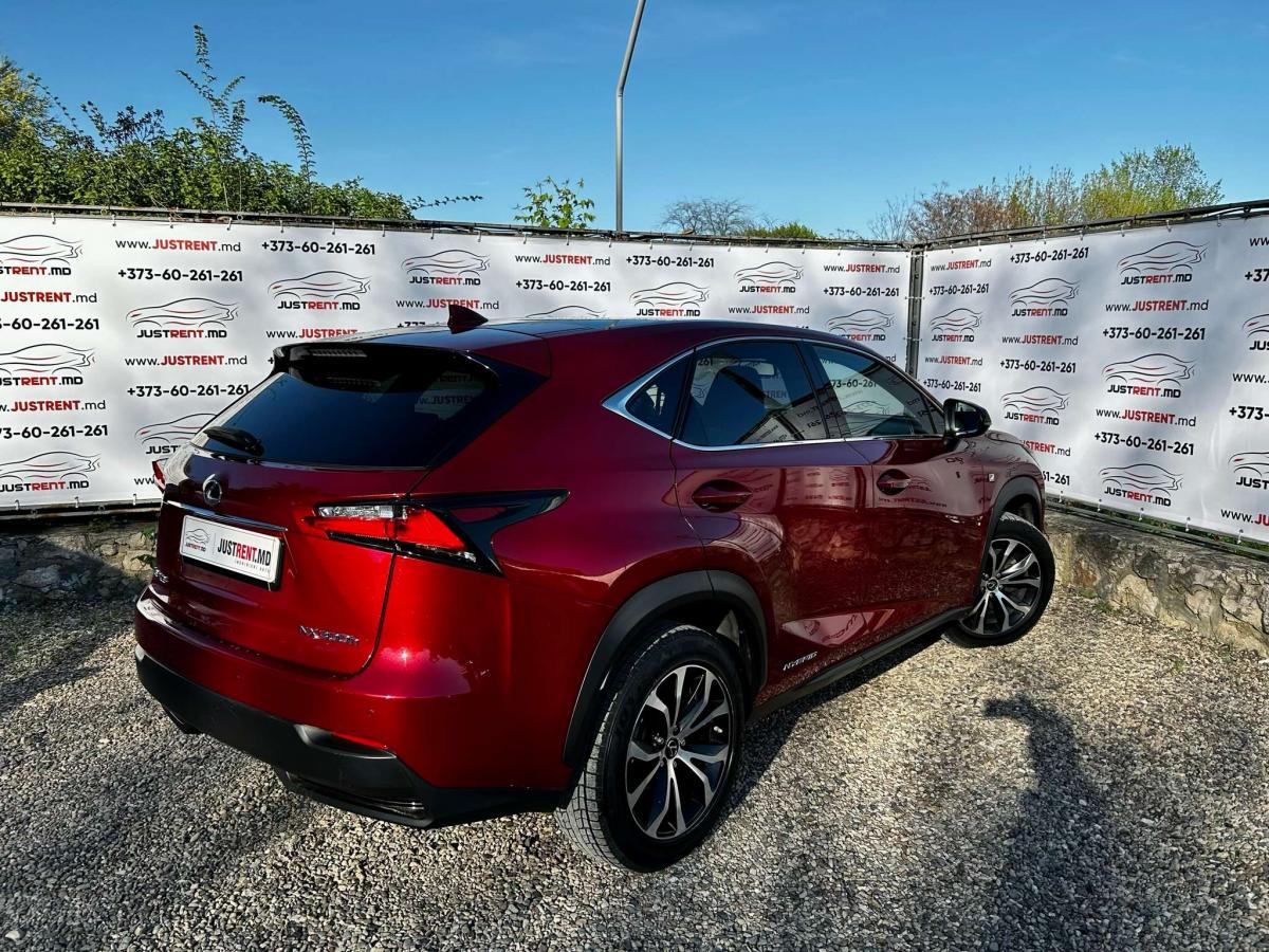 Lexus NX300h F-Sport Red